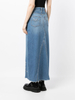 Floral shape studded bead Long Skirts Blue Color Women's Skirt 