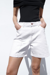 New Fashion of Summer Women's Denim White Color Shorts