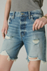 New Fashion Summer Women's Denim Ripped Vintage Zipper Fly Shorts