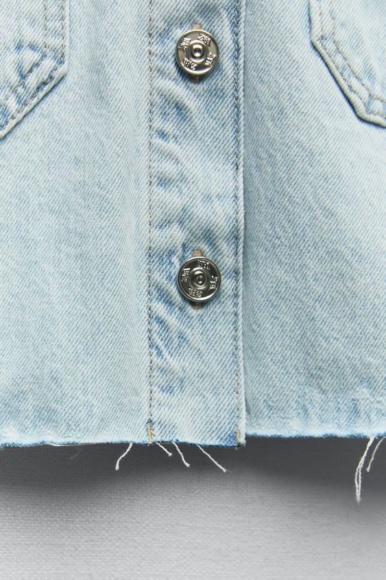 New Stylish Women's Denim Jacket Cropped Jacket