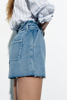  New Popular Denim Shorts for Women with Elastic Buttons Fly for Summer