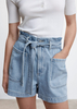 New Fashion Summer Women's Denim Belt Zipper Fly Shorts