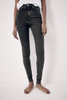 Denim Skinny Grey Pants Women's Jeans 