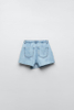 New popular summer women's denim light blue culottes shorts