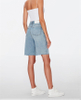 New Popular Summer Women's Denim Light Blue Medium Shorts