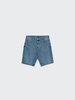 All-in-one denim shorts for kids