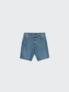 All-in-one denim shorts for kids