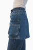 Two Styles Skirt And Trousers Women's Denim Culottes