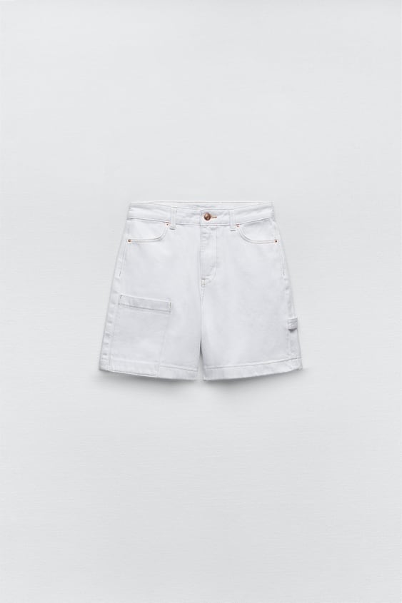 New Fashion of Summer Women's Denim White Color Shorts