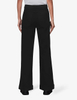 Classic black bell bottoms high-waisted slim-fit flared jeans for women