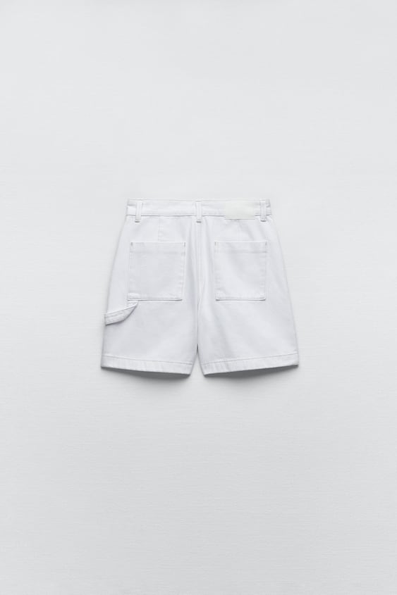 New Fashion of Summer Women's Denim White Color Shorts