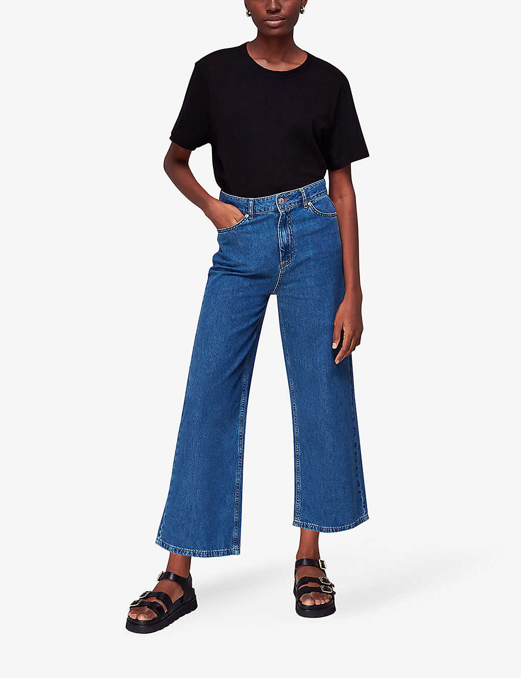 Wide-leg Jeans Ankle Length