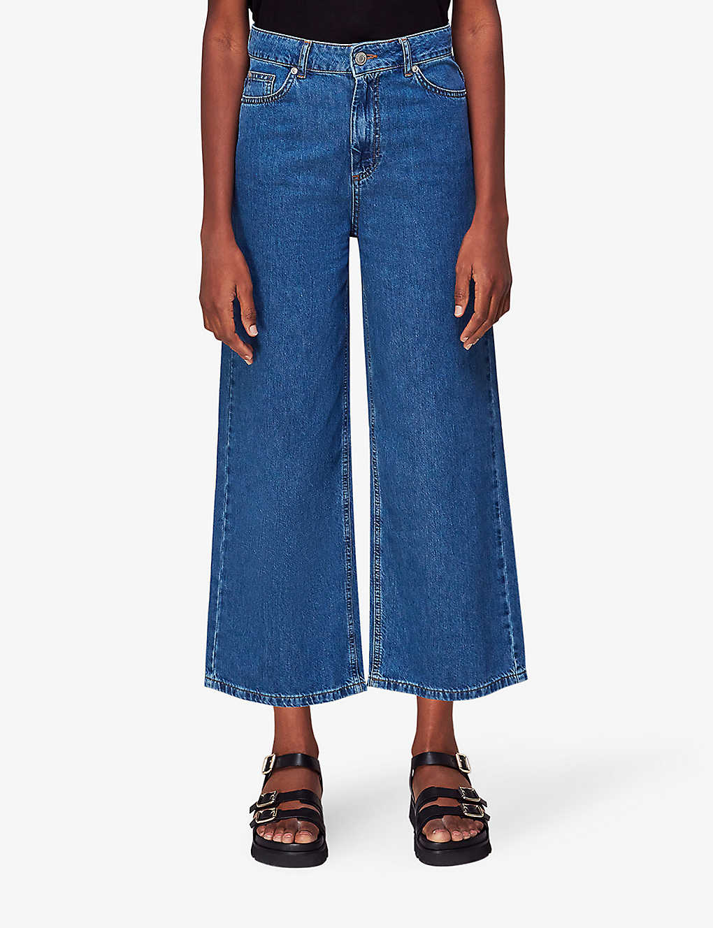 Wide-leg Jeans Ankle Length