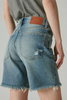 New Fashion Summer Women's Denim Ripped Vintage Zipper Fly Shorts