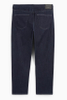 Classic Stylish slim dark blue slim fit stretch pants men's jeans