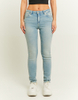 Women's Classic Washed Light Blue Skinny FIT Jeans
