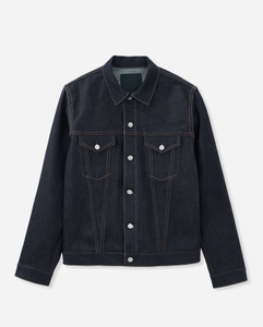 Dark blue neutral denim jacket（Model A503）