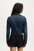Lady's Short Dark Washed Jacket