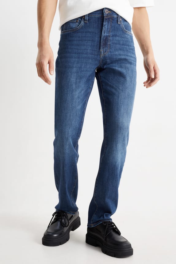 Classic Fashion Straight Blue Denim jeans for man